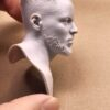 NBA Stephen Curry - 1/6 Scale Unpainted Action Figure Head Sculpt