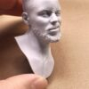NBA Stephen Curry - 1/6 Scale Unpainted Action Figure Head Sculpt