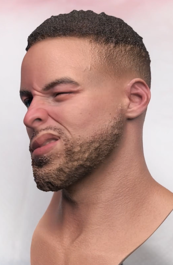 (1 In Stock) NBA Stephen Curry - 1/6 Scale Custom Painted Action Figure Head Sculpt