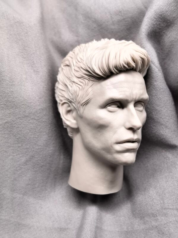 Eddie Redmayne - 1/6 Scale Unpainted Action Figure Head Sculpt