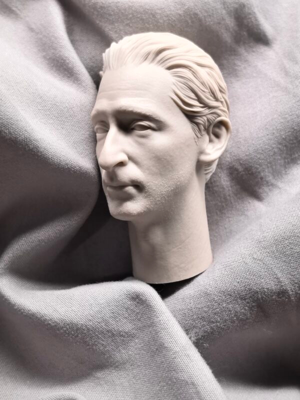 Adrien Brody - 1/6 Scale Unpainted Action Figure Head Sculpt