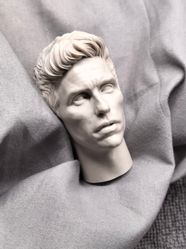 Eddie Redmayne - 1/6 Scale Unpainted Action Figure Head Sculpt